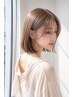 newカット+髪質改善カラー×資生堂サブリミック髪質改善トリートメント¥22000