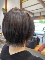 サトシオダクラ(SATOSHI ODAKURA) ナチュラル肩上ボブ