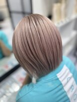 ラムシェール(LamChele) ホワイトミルクティーピンク×ケアブリーチカラー