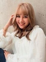 アッシュ 志木南口店(Ash) ミルクティーベージュ×韓国風くびれミディ