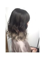 アンク クロス 関内店&nbsp;プラチナグレーグラデーション　【mifuyu】