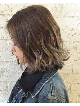 ヘアスタジオニコ(hair studio nico...) ピンクアッシュボブ