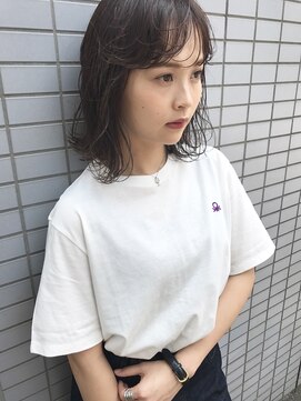 リタ(Lita) ショコラカラー×透け感ミディ