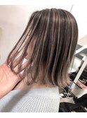 ALIVE吉祥寺 ロブイルミナカラーシースルーカラーヘルシーロング