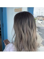 ヘアーメイク コラソン(hair make corazon)&nbsp;似合わせカットメルティカラー着物フェミニンロング