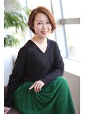 エレガントショートボブ