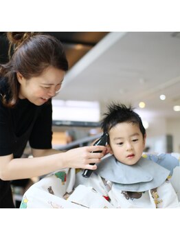 【キッズスペースあり/駐車場有】小さなお子さま連れのママ・パパが通いやすい工夫が詰まったサロン☆