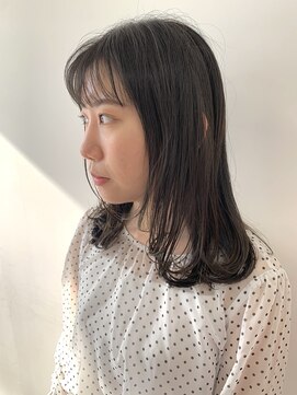 フィル(fil) セミロング／オリーブグレー