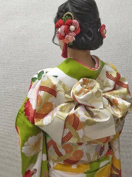 ヘアーアンドメイク エイダ(hair&make eida) 振袖着付　着付ヘア［神保町/神保町駅］