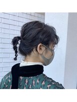 フェンヘアーアイス 中目黒(Fen.hair ici)&nbsp;ハードパーマ　ウルフ　アレンジ