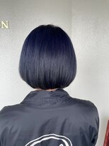 ヘアークリエイションソイ(HAIR CREATION SOI)&nbsp;ブリーチ×ダークネイビー