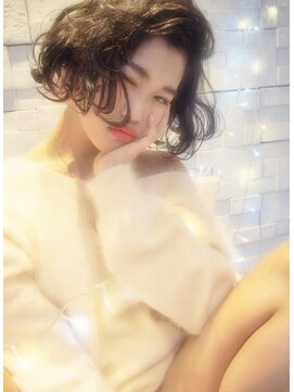 メルジーナ 浜松(MELGINA) ◆melgina◆　ラフ　ウェーブ　ボブパーマ