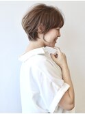 ペタンコの方必見!トップふんわりくびれショート!