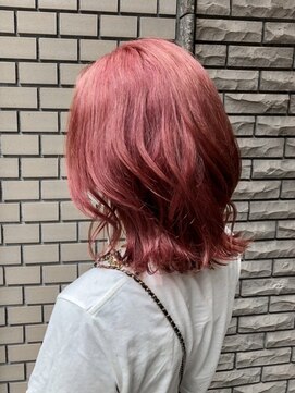 ビスコヘアー(BISCO hair) ピンクカラー♪