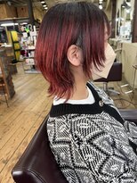 スミ(sumi)&nbsp;ウルフカット/長崎ウルフカット/ウルフヘア/20代30代40代◎岩田