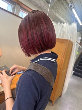 ニール 名古屋 伏見 丸の内(NEELU) 【Neeluscuro_yuna】ダークレッド