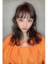 クーエフー(coo et fuu)&nbsp;10代20代30代40代50代 前髪　ウルフヘアー　セミロング　藤沢