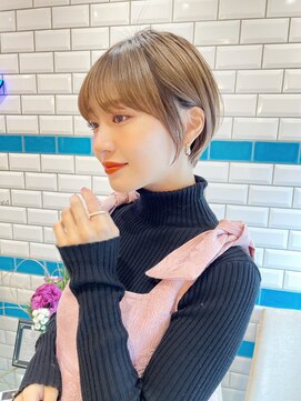 シー バイ ロンド 新宿(Sea by Lond) 似合わせカット×大人ガーリー[ダークアッシュ/韓国]