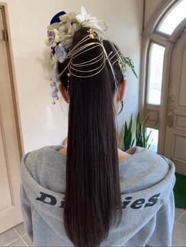 マギー(Magie) ポニーアレンジ