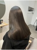 オリーブグレージュカラー×髪質改善7stepトリートメント