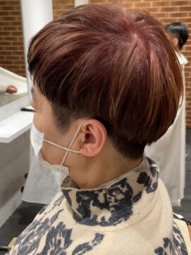 フィノ(PHINO) 刈り上げマッシュとハイライト