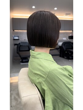 サンド 鹿児島中央(sand) ボブ　フルバング　ハッシュカット　イメチェン　似合わせカット