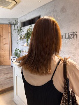 アイエムケイ(IMK) ブリーチなしオレンジカラー