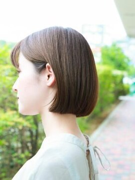 ヘアーアンドアイラッシュ ココアンジェ 福津店(CocoAnge) さらつやボブ