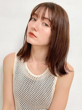 コードライン 筑紫野店(CODE.LINE) 《CODE.LINE》シンプル＆クリーンな切りっぱなしボブ