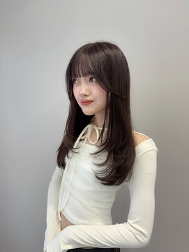 モク 立川(moc) moc style 立川/韓国/ブリーチ/髪質改善/前髪/顔まわり/レイヤー