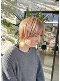 メンズヘア/ピンクベージュ