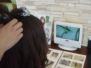 イル サローネ ディヴェルタ(il salone diverta)の写真/日々のお手入れ方法や、髪の悩みなどもお気軽にご相談下さい！毎日のケアでサロン帰りの美しさをキープ★
