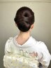 和髪ヘアセット ￥6000
