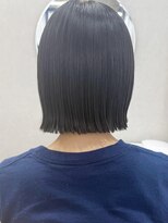 ソア 並木坂(Soa)&nbsp;韓国ボブ/切りっぱなしボブ/タッセルボブ/透明感カラー/Minori