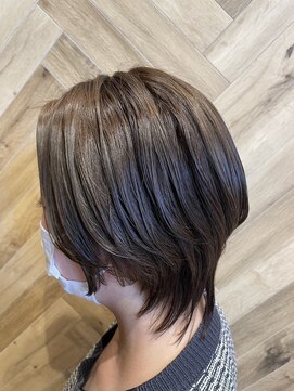 アース 岩槻店(HAIR&MAKE EARTH) ショートウルフ