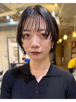 ナループロアオハナ(Nalu pu loa ohana) パーマ落としボブミニボブウルフボブレイヤーカットぷつっとボブ