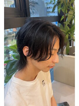 イア バイ ジーナ 渋谷(IA by Zina) 雰囲気抜群♪センターパートウルフ！