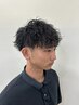 【メンズ限定】カット＆特殊カールケアパーマクーポン！【学割あり】