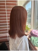 OWAYオーガニックカラーでオレンジカラー