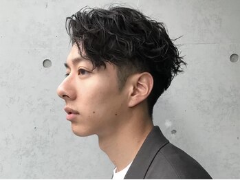 ウニカ デ メン(UN1CA de MEN)の写真/【髪質改善/縮毛矯正/ハイライト/豊橋】再現性の高いカット×パーマで毛先まで動きのある最旬スタイルに♪