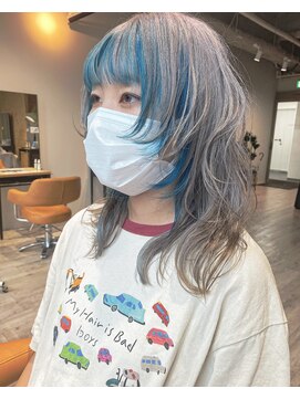 ナンバー ユアイロ 川崎(N° uairo) ウルフカット