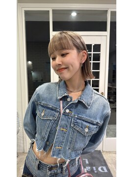 ダイアモンドリリー(Diamond Lily) MEN’S HAIR/ブルーブラック/フェザーパーマ/一宮