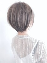 セイドット オモテサンドウ(Say. omotesando) ウルフレイヤーくびれショート前髪あり丸みショート似合わせ