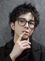 アウル 心斎橋(owl) スパイキーショート×ツイストスパイラルパーマ×大人men's