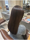 髪質改善ストレート