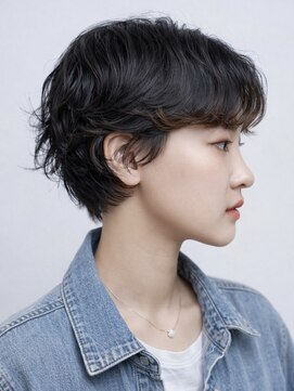 ピークアブー アヴェダ アトレ恵比寿(PEEK-A-BOO AVEDA) ショート/パーマ/ハンサムショート/20代30代40代