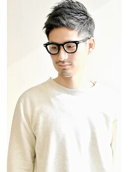 ステップ(STEP)の写真/《メンズ専門YOSHI》お悩みから→ご提案するカット+ナチュラルパーマが大人男性に人気◎【21時迄営業◎】