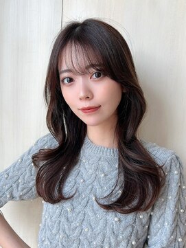プラチナ(PLATINA) *20代30代40代◎小顔シースルーバングロングレイヤーくびれヘア