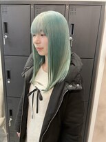 エルフレームバイワンラヴェスト(L'FLAME by one Lovest)&nbsp;顔周りレイヤー/ダブルカラー/髪質改善/ケアブリーチ長野駅前
