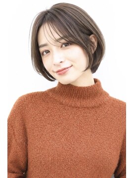ソレイユ(Soleil) ショートボブ/20代/30代/40代/ワンカール/くびれヘア/小顔